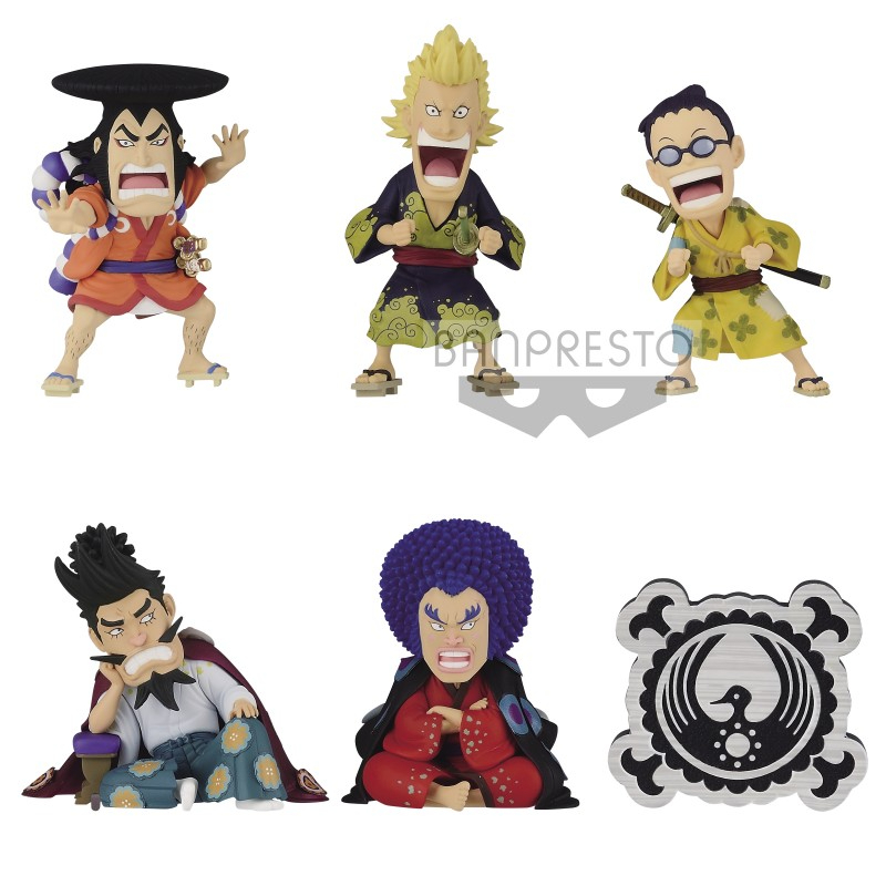 one piece wcf Kaisouhen vol 1 วันพีช วาโนะคุนิ โอเด้ง / คินเอม่อน / เด็นจิโร่ / สุกี้ยากี้ / ยาสึอิเอะ / ตราโคสึกิ