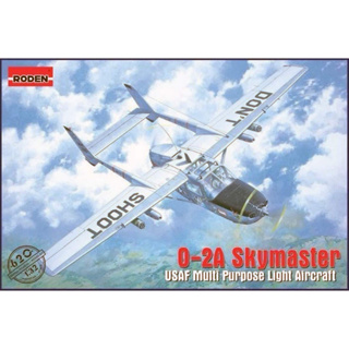 โมเดลประกอบ RODEN 1/32 RO620 O-2A SKYMASTER USAF MULTI PURPOSE LIGHT AIRCRAFT