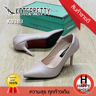 🚚ส่งเร็ว🚛ส่งด่วน👠สินค้ามาใหม่✨รองเท้าหุ้มส้นหญิง KITEPRETTY รุ่น K9383 ส้น 3 นิ้ว The charm is you สวย สวมใส่สบาย ทนทาน