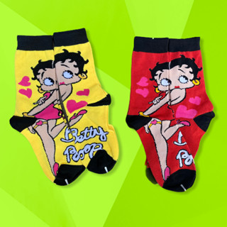 ถุงเท้าลายการ์ตูน Betty boop ลดราคาพิเศษ