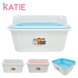 ซื้อครบ ฿600 แถม ลาบูบู้🔥🔥🔥 KATIE (เคที่) 🌈 ที่คว่ำขวดนม รุ่นตระกร้า 30x37.5x21.5 ซม. ที่คว่ำแก้ว จาน และอื่นๆ