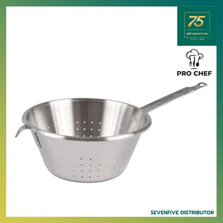 PRO CHEF กระชอน ที่กรองอาหาร สแตนเลสมีมือจับ ขนาด28ซม PRC1-KB-TCW/H 28CM