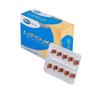 Lipo-Xกรดอัลฟาไลโปอิก30แคปซูล