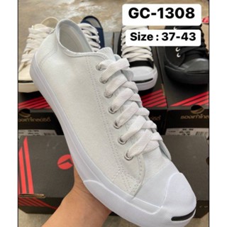 รองเท้าผ้าใบผูกเชือกหัวแจ็คยี่ห้อโกลด์ซิตี้รุ่นgc-1308size37ถึง43