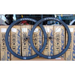 New‼️ TOKEN C45 Disc ล้อเสือหมอบดิสเบรค Carbon (แถมกระเป๋าใส่ล้อ)