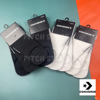 ถุงเท้าข้อเว้า converse รุ่น NO SHOW SOCK 3 คู่ต่อแพค (0778)