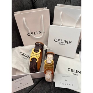 พร้อมส่ง 💜เซทเข็มขัด Celine รุ่นลายสุดฮิต! +อุปกรณ์​ครบ