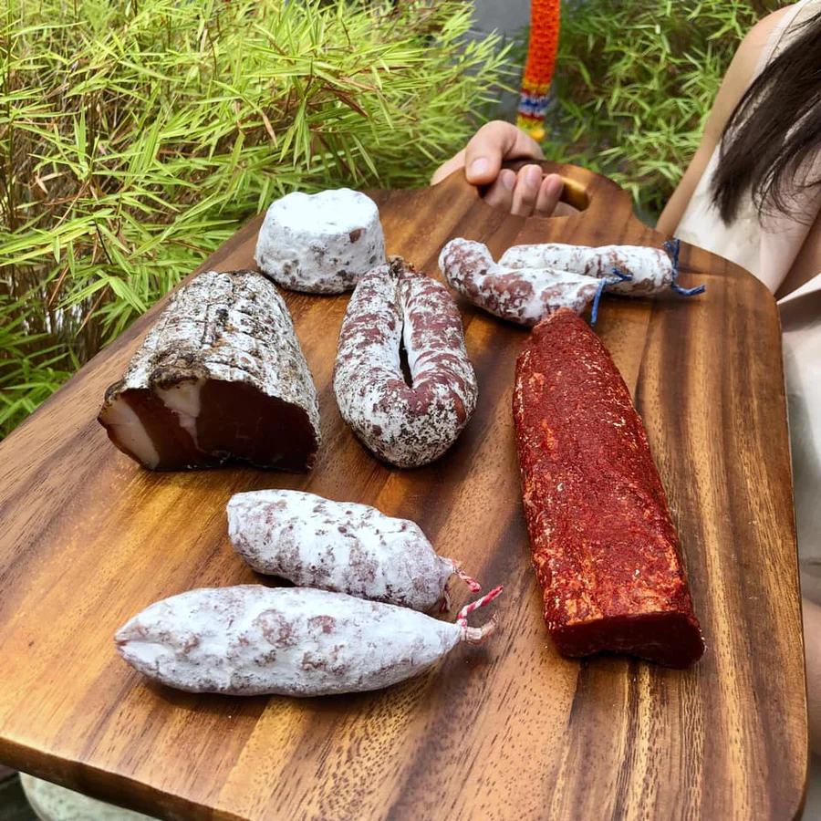 Chef's selection Pack 615g. Saucisson Salami, Charcuterie, Cold Cuts