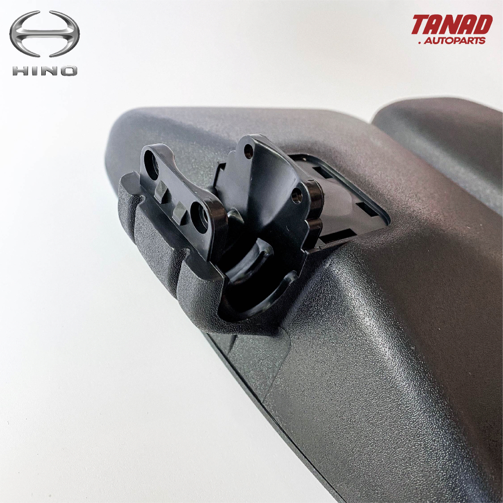 กระจกมองข้าง HINO SUPER F / สิงห์ไฮเทค สีดำ BM-228 BM-229 ยี่ห้อ HORSE ฮีโน่ ซุปเปอร์เอฟ กระจกติดประตู - รูปที่ 4