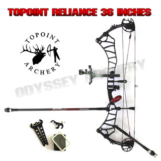 ธนู (มือขวา RH) TOPOINT RELIANCE 36 inches , CAM 1 ,Compound Bow set 50-60lbs  Sport Outdoor Archery Target Practice