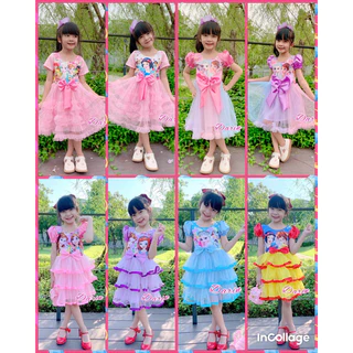 ชุดเจ้าหญิงเอลช่า 2-8 ขวบ 💕มีหลายแบบ💕(1)