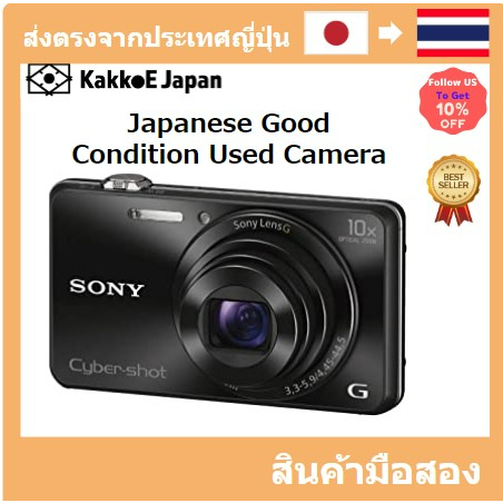 【ญี่ปุ่น กล้องมือสอง】[Japan Used Camera] Sony Digital Camera Cyber-Shot WX220 10x Black DSC-WX220-B