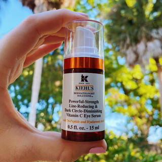 Kiehls Powerful Strength Line-Reducing &amp; Dark Circle-Diminishing Vitamin C Eye Serum 15ml