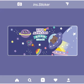 แผ่นรองเม้าส์ 80x30x3 ซม. แผ่นรองเม้าส์ลายการ์ตูน Mouse Pad แผ่นรองเมาส์ ที่รองเมาส์