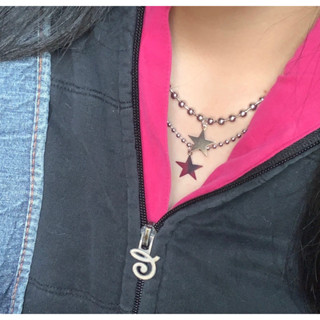 [ พร้อมส่ง ] สร้อยคอ จี้รูปดาว / star necklace