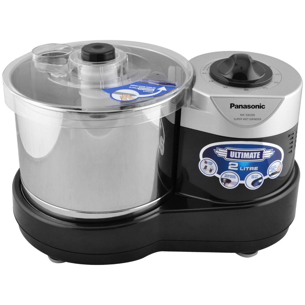 PANASONIC MK-SW200KSK SUPER WET GRINDER เครื่องทำช็อคโกแลต Chocolate Maker เครื่องบดโกโก้ โม่ข้าวหรื