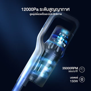 Simplus x PP Krit 12000pa เครื่องดูดฝุ่นมือถือ แรงดูดสูง เครื่องดูดฝุ่นไร้สาย ใช้ในรถยนต์,ในค XCQH009