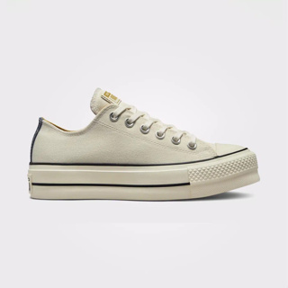 Converse รองเท้าผ้าใบผู้หญิง Chuck Taylor All Star Lift Denim Fashion Ox Cream