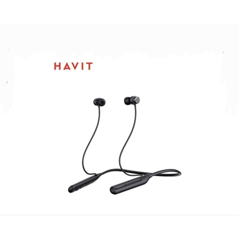 หูฟังบลูธทูธ sport Havit E529BT หูฟังคล้องคอ สำหรับออกกำลัง V5.0 ฟังต่อเนื่อง 14ชม.