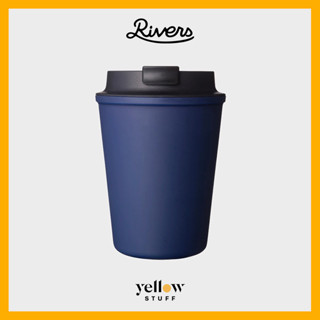 Rivers - WALLMUG SLEEK 12oz  แก้วพลาสติกสองชั้นแบบพกพา จาก ประเทศญี่ปุ่น