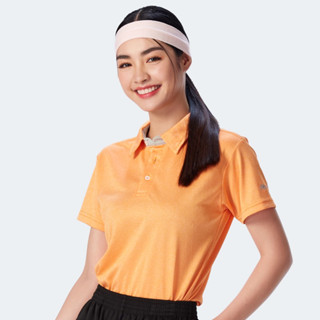 เสื้อโปโลเข้ารูป สีส้ม A391