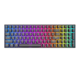 ภาพใหญ่: Royal Kludge RK100 RK860 Bluetooth 5.0 และ 2.4G RGB Hot Pluggable Mechanical Keypad