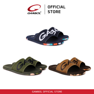 GAMBOL แกมโบล รองเท้าแตะ สวม แฟชั่น ผู้ชาย GM12106 Size 40-44