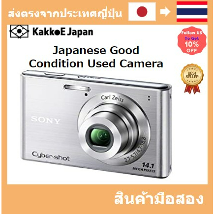 【ญี่ปุ่น กล้องมือสอง】[Japan Used Camera] Sony Sony Digital Camera Cyber-Shot W550 (14.1 million pixel CCD/optical X4) Silver DSC-W550/S