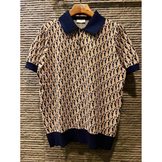 เสื้อ OBLIQUE POLO SHIRT สินค้าพร้อมส่ง งานดีสุด SizeXs - L