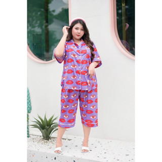 🔥Plussize🔥ชุดนอนคนอ้วน🔥XL รอบอก 52"  เอว 40-50