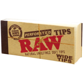 กระดาษ RAW Perforated Wide tips RAW กรองขนาดเล็ก Raw Wide Tips