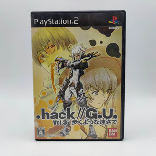 .HACK//G.U. VOL. 3 ARUKU YOUNA HAYASA DE แผ่นสภาพดี PlayStation 2 PS2 มีกล่องใสสวม พร้อมให้เก็บสะสม