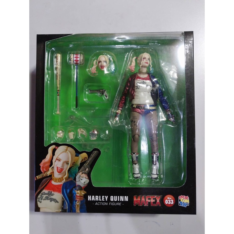 มือ2 ของแท้ authentic Mafex No.033 Harley Quinn DC suicide squad action figure 1/12