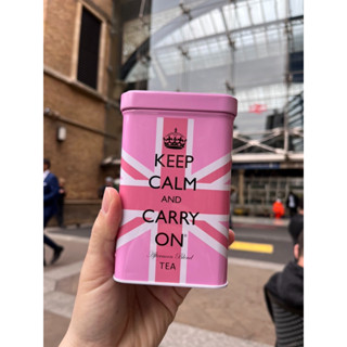 ชาอังกฤษผลิตโดย Keep Calm and carry on Beverage Afternoon Blend Tea 40 Tea Bags