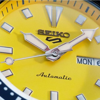 ผ่อน0% SEIKO 5 Sports Limited Edition 300เรือน YELLOW หน้าเหลือง SBSA193 SBSA193J SBSA193J1 JDM Made in Japan