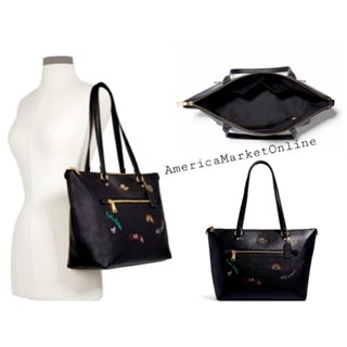 กระเป๋าหนัง COACH/ GALLERY TOTE WITH DIARY EMBROIDERY (COACH C8365)