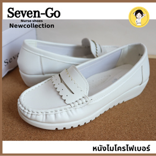 รองเท้าพยาบาล Sevengo รุ่น871พื้น สูง1.5 นิ้ว  รองเท้าพยาบาลสีขาว รองเท้าพยาบาลสุขภาพ