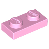 LEGO PART No: 3023 (ชิ้นส่วนเลโก้) Plate 1 x 2