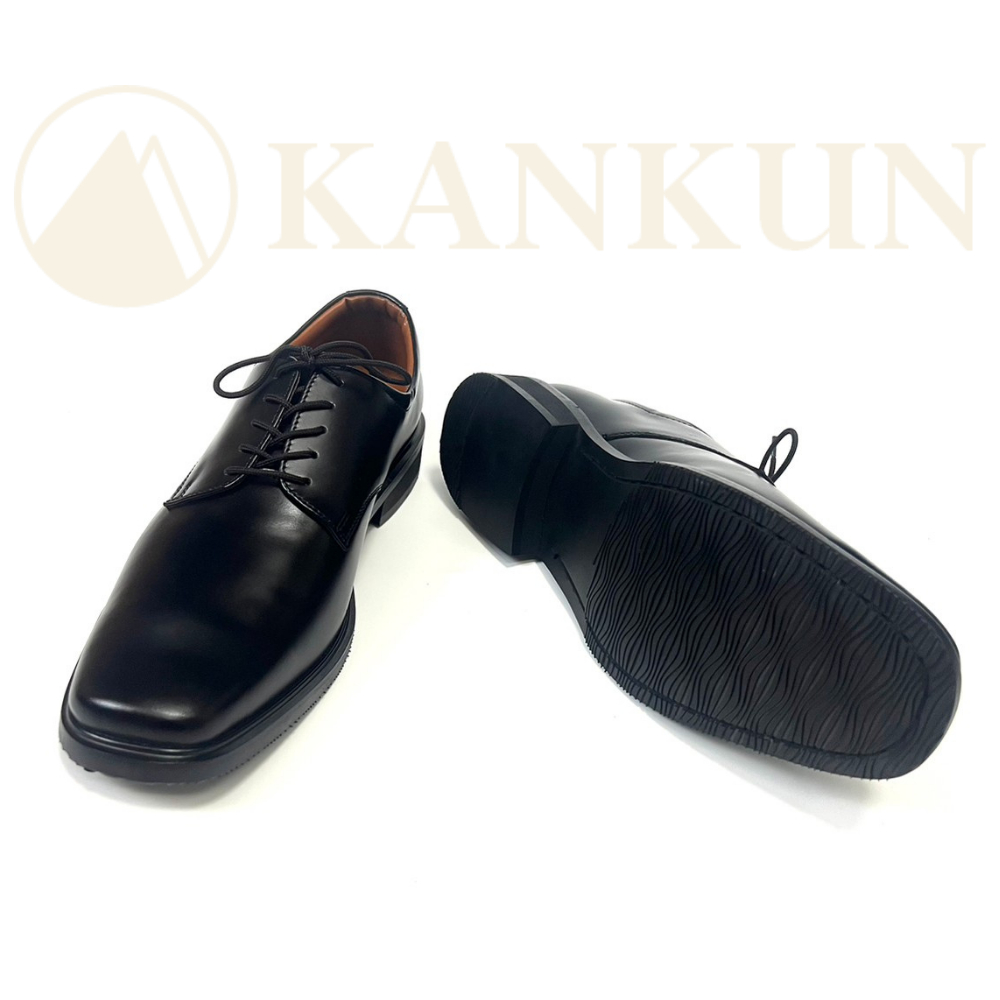 KANKUN รองเท้าคัทชู หนังแท้ derby ทรงหัวตัด งานสวย ถูกระเบียบ หนังขัดมันเงา พื้นนุ่มมาก ใส่ออกงานพิธีต่าง ๆ ผูกเชือกสีดำ ราคา ถูกที่สุด ดีลบีเคเค แกลเลอรีภาพที่ 7