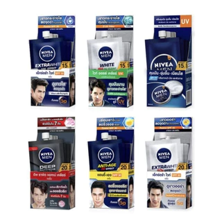 ( 6 ซอง) NIVEA​ MEN​ ครีมบำรุงผิวหน้า​ เซรั่ม+กันแดด​ นีเวีย​ ครีม