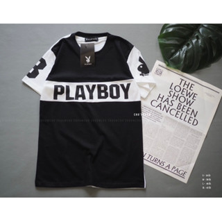 พร้อมส่ง ♥️ เสื้อยืดเพย์บอย playboy งานสกรีน งานจริงสวยมาก ผ้าคอตตอล 100%