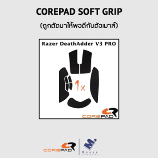 เมาส์กริป (Mouse Grip) Corepad ของ Razer DeathAdder V3 PRO