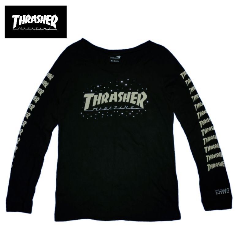 เสื้อยืด THRASHER MAGAZINE  (ญ)