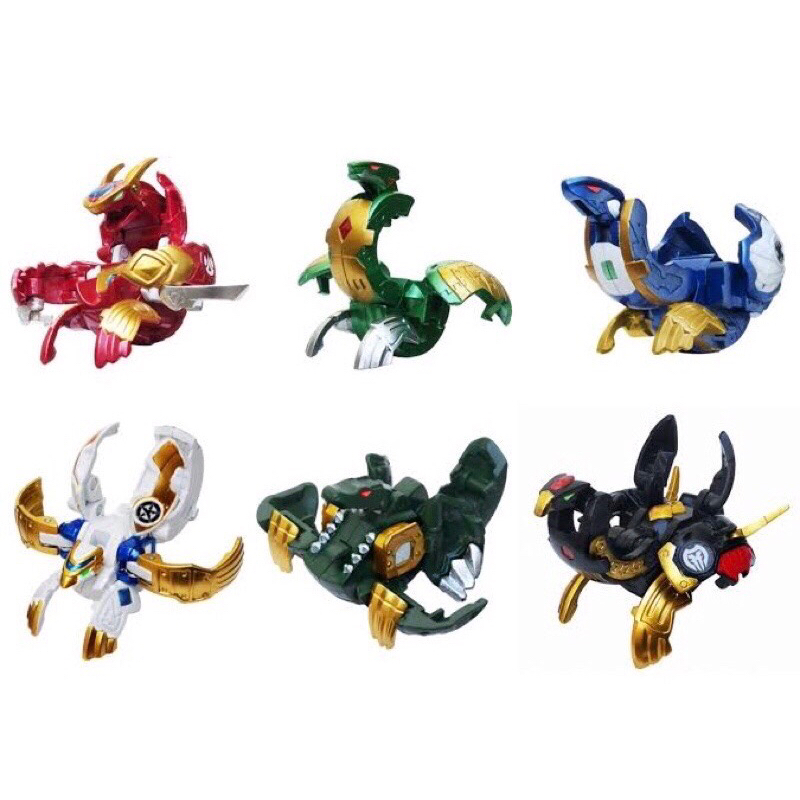 BAKUGAN ARMORS COMPLETE SET #บาคุกัน