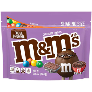 M&amp;M  Chocolate, รส  Fudge Brownie สินค้าเเท้จาก USA