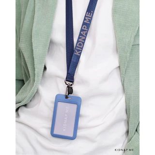 กรอบใส่บัตรพนักงาน ซองใส่บัตรแบบแข็ง พลาสติก แบบน้ำหนักเบา(ไม่รวมสาย) HARD CASE KIDNAP ME.