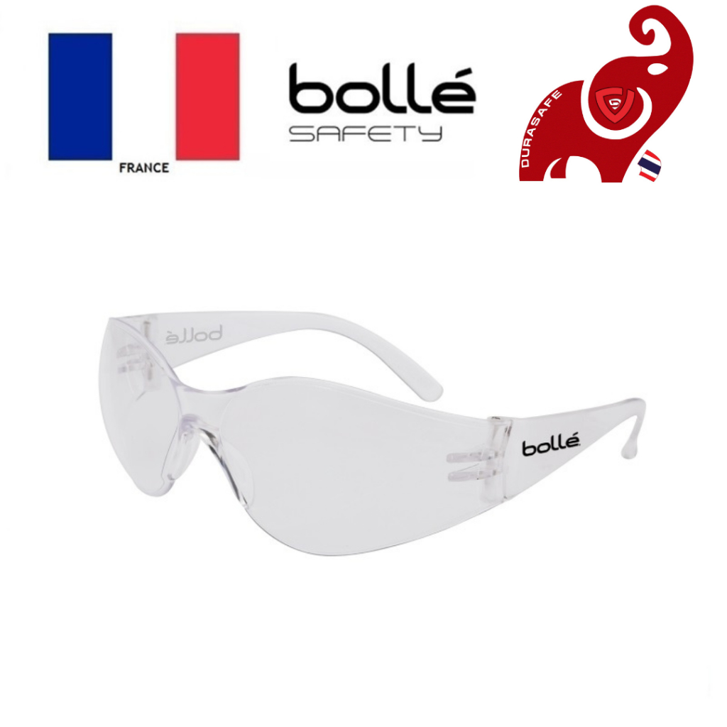 BOLLE 1667201A Bandido Asian Clear Safety Glasses AS/NZS 2161:2008