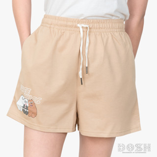 DOSH WOMENS SHORTS WE BARE BEARS กางเกงขาสั้นลำลอง ผู้หญิง DBBWR1004-KK