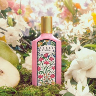 GUCCIน้ำหอม Flora Gorgeous Gardenia Eau De Parfum For Women 100 มล.น้ำหอมเทสเตอร์ไม่มีกล่อง แท้!!!