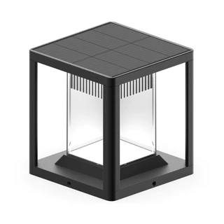 Solar Marky - Gate light ไฟหัวเสาโซล่าร์เซลล์ LED สำหรับติดตั้งหน้าบ้าน ภายในสวน ติดตั้งง่าย
